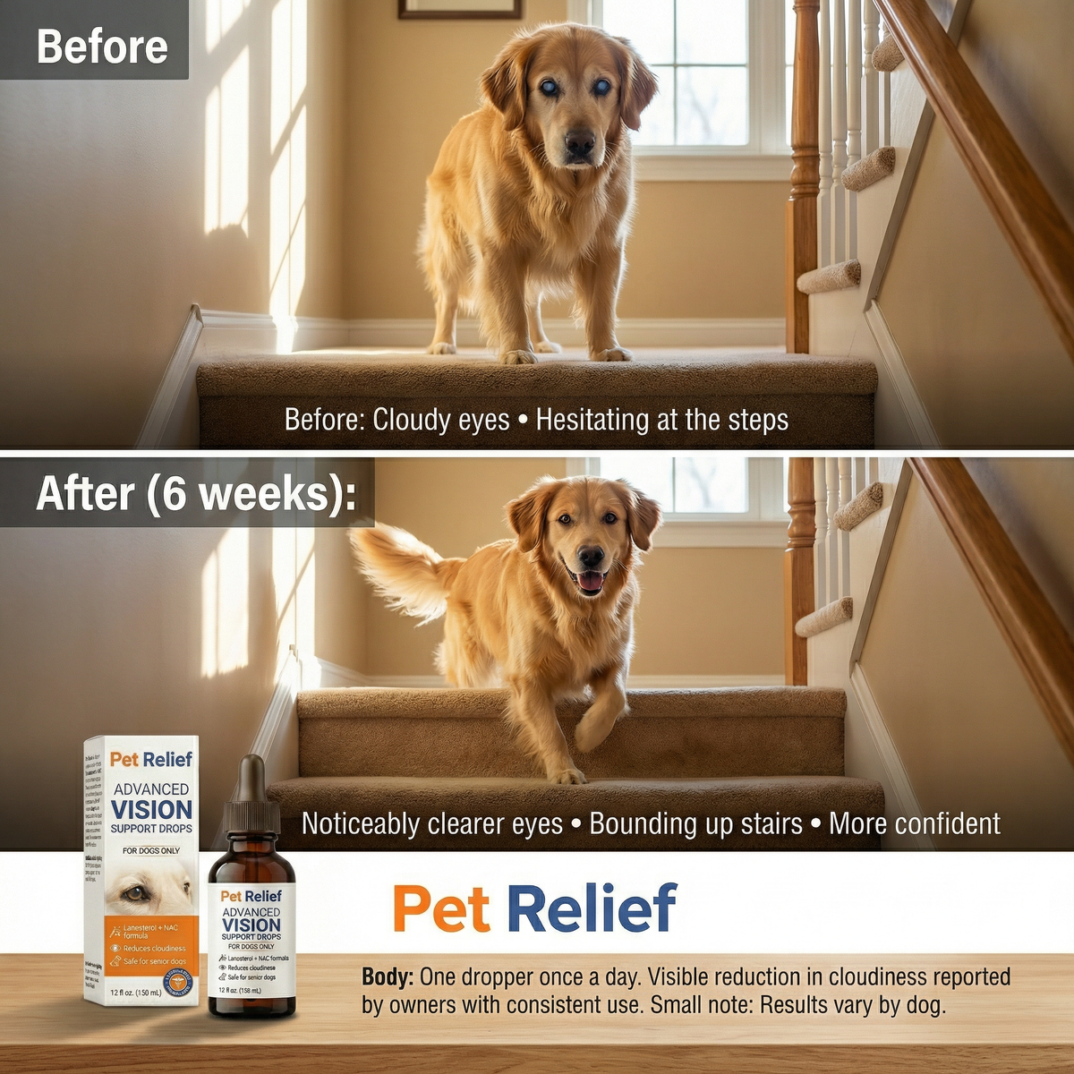 Advanced Vision Formula for Dogs – Pet Relief