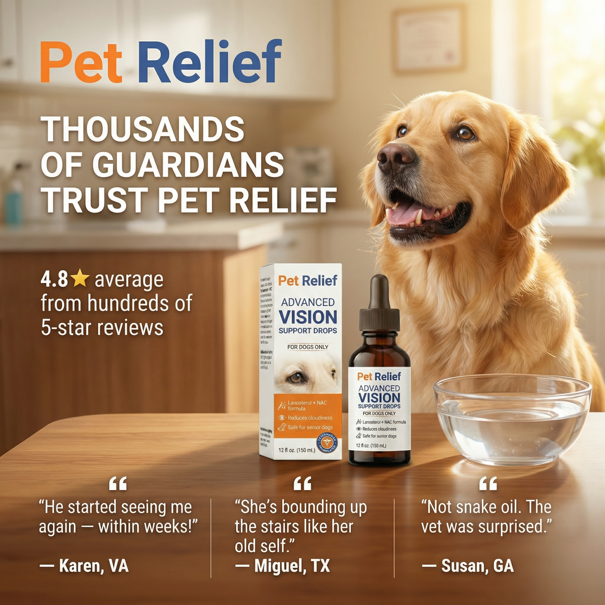 Advanced Vision Formula for Dogs – Pet Relief